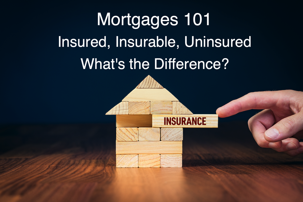 What s The Difference Between Insured Insurable And Uninsured Mortgages